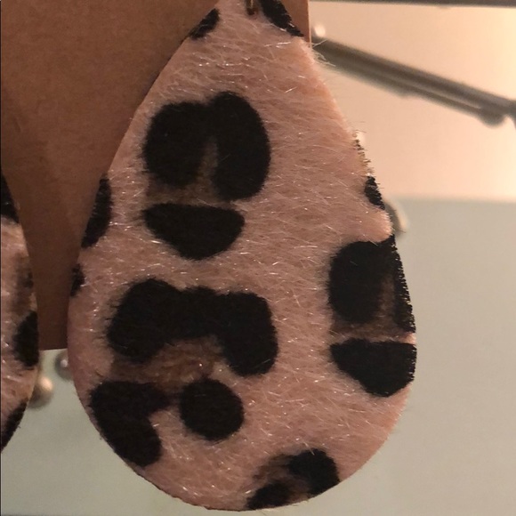 Animal Print Earrings - multiple colors & prints! - Picture 2 of 7